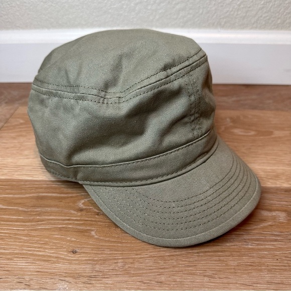 RVCA Women's Khaki Green Cadet Cap Hat - Picture 4 of 12